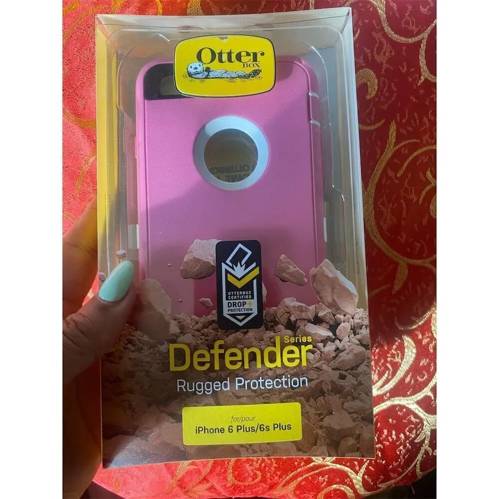 OtterBox Defender Case for iPhone 6/6s Plus Pink Rugged Protection